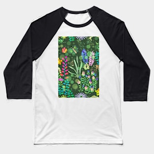 Vivid Mysterious Jungle Baseball T-Shirt